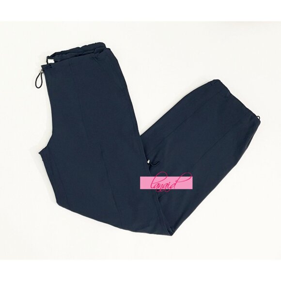 Alo Megastar Cargo Pants High OR Low Rise Navy Wide Leg Outdoor Hiking Utility L - Picture 9 of 13